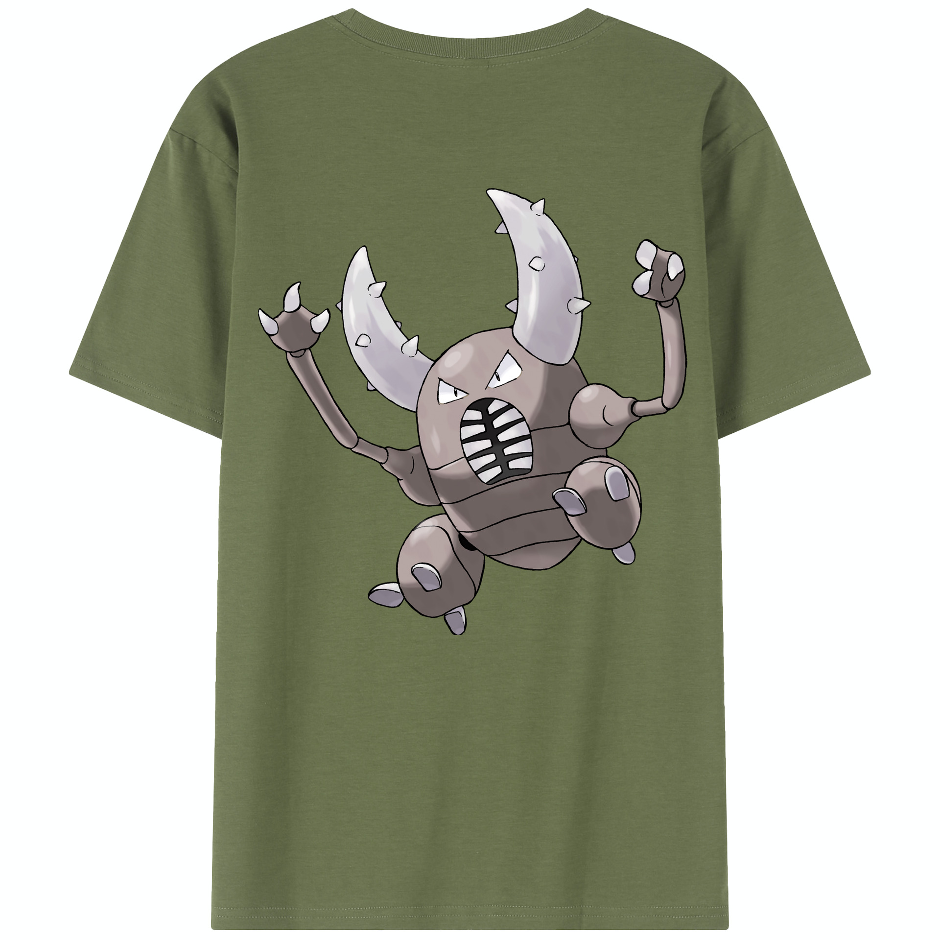 （画像用） ポケットモンスター Pokémon 綿100％半袖Tシャツ（背面プリント）